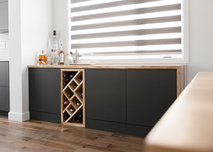 Meuble buffet et meuble bar sur mesure